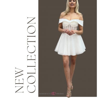 Kelsey - Mini Wedding Dress - size 8