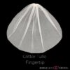 Glitter Tulle Fingertip length Veil - Image 8