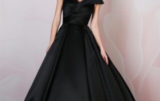 Emma Bridal Black Wedding Dress
