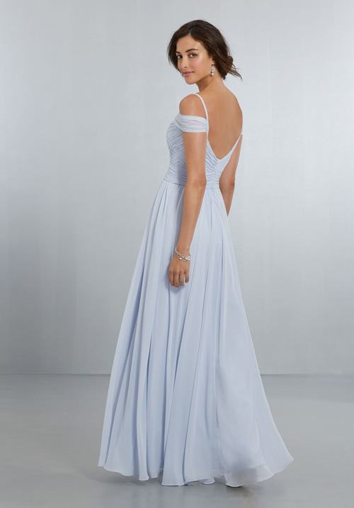 Model wearing Bridesmaids Dress 2022-03 54 stocked by Roberta's Bridal, Burslem