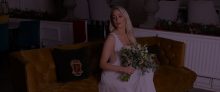 Model wears Alice Bridal wedding dress for Roberta's Bridal in Burslem