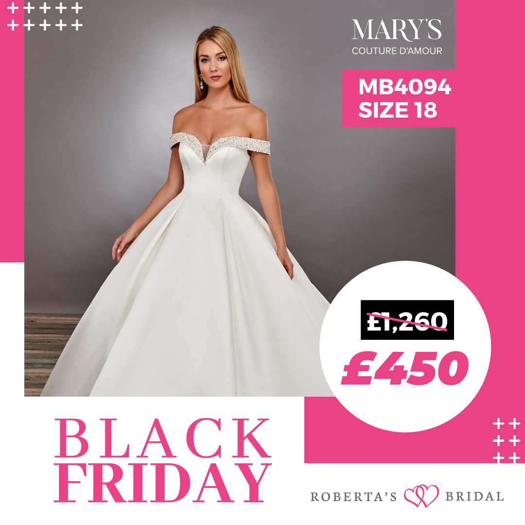 Black Friday wedding dress deal