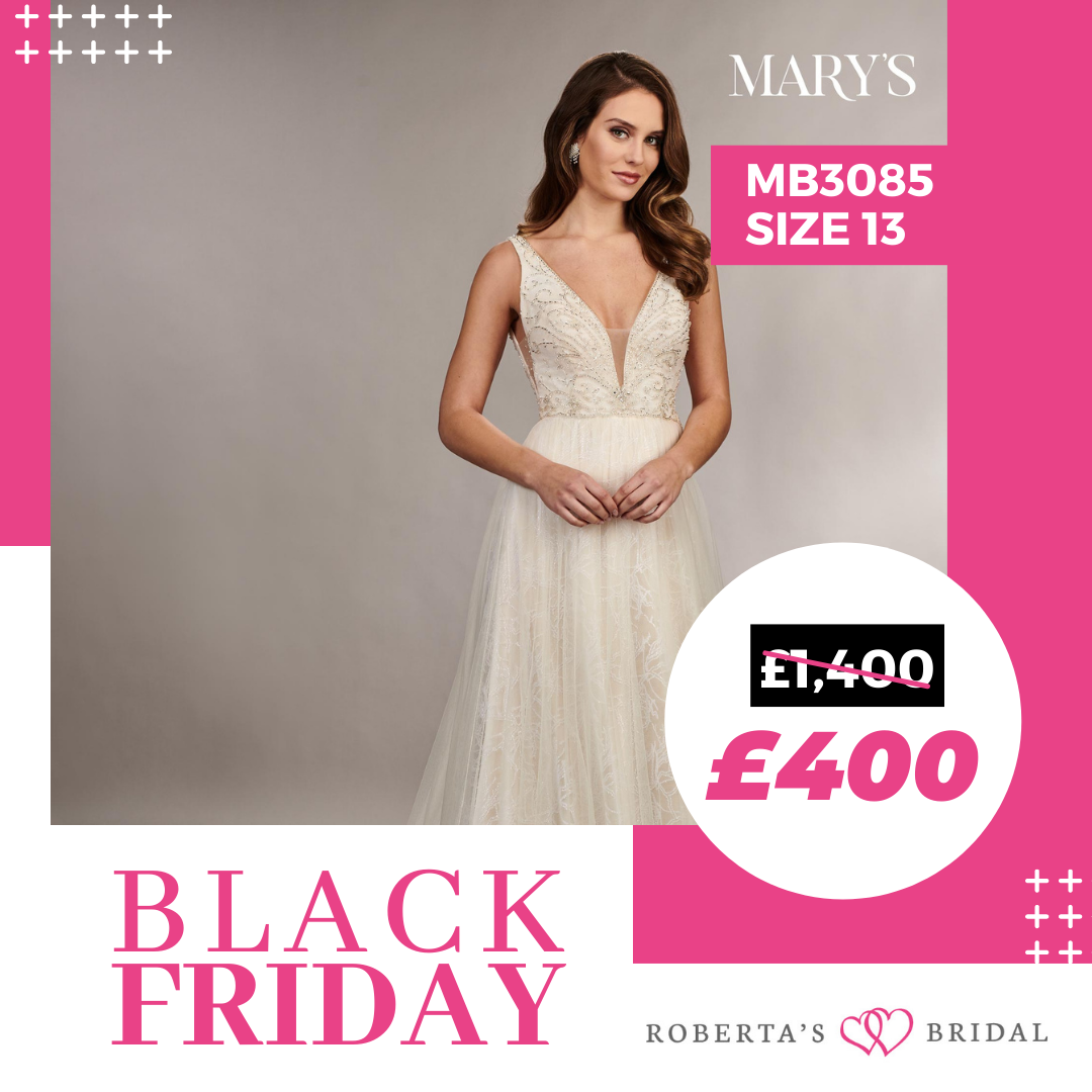 Black Friday wedding dress deal