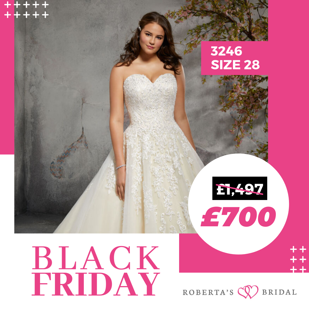 Black Friday wedding dress deal