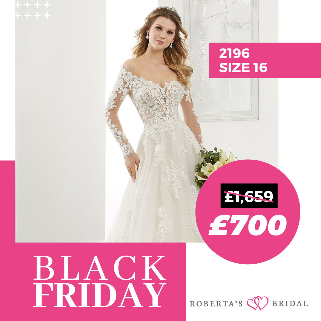 Black Friday wedding dress deal