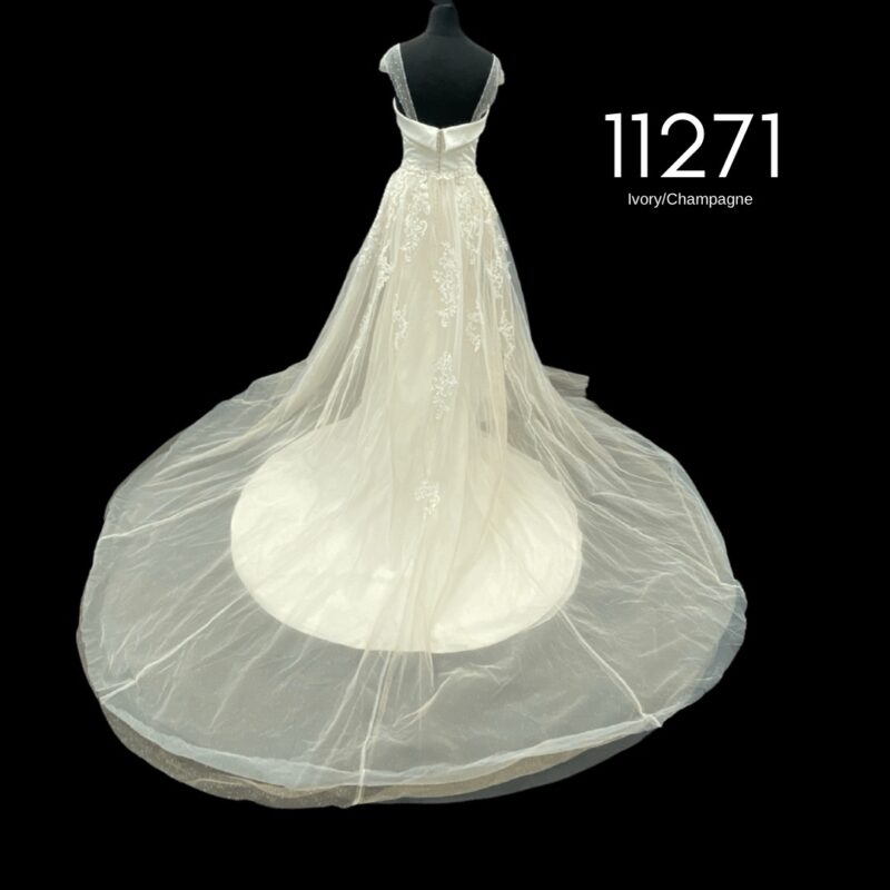 Morilee Overskirt - Ivory/champagne - 11271 - Image 2