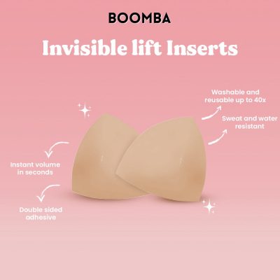 BOOMBA INVISIBLE LIFT INSERTS - BEIGE
