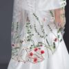 Handmade Botanical Veil - Fingertip Length - VO47F