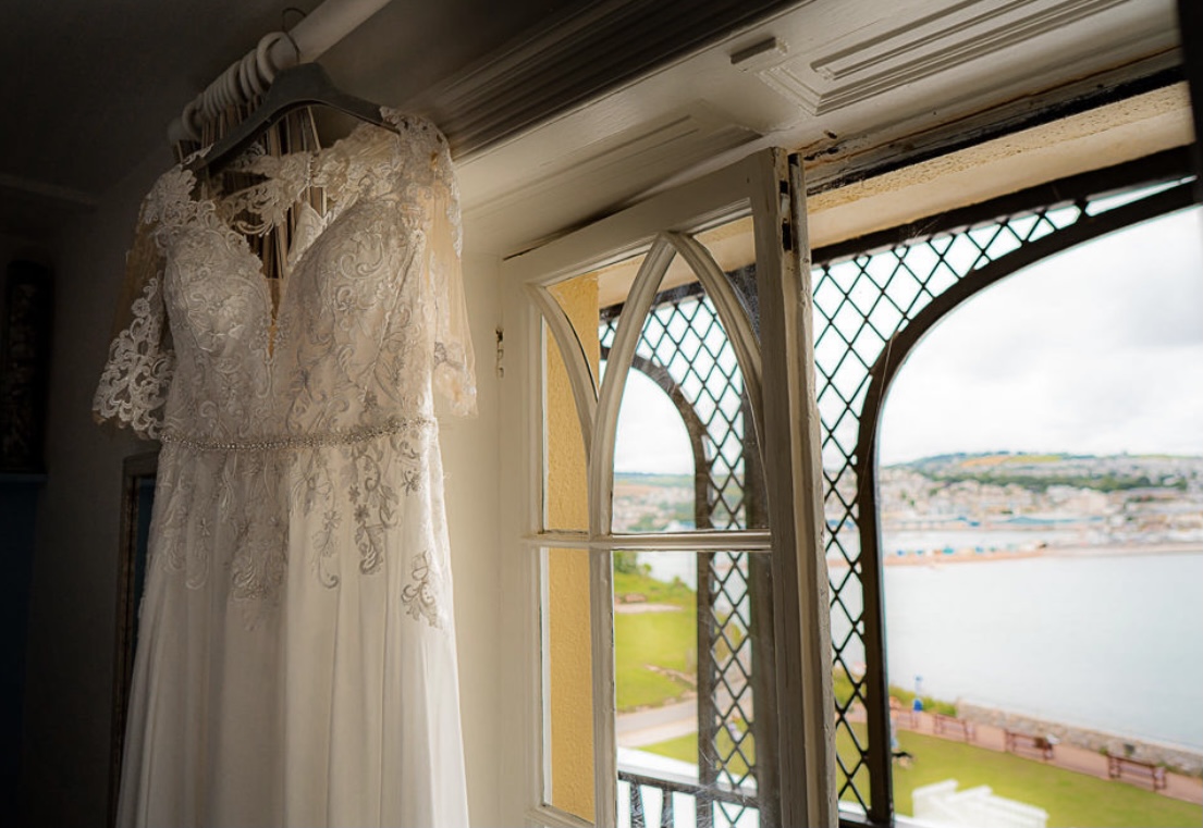 Hele Whitaker-Fenn's Mori Lee wedding dress