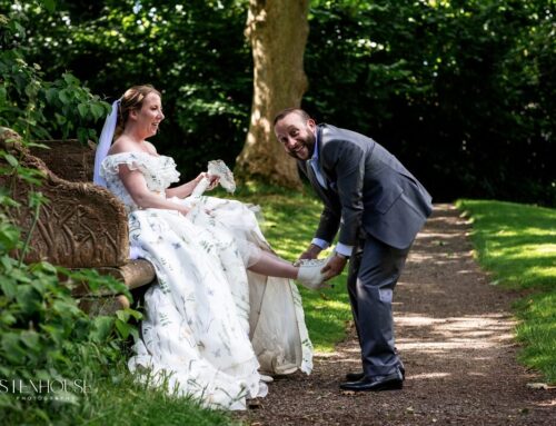 Sian-ann discovered the perfect floral wedding dress